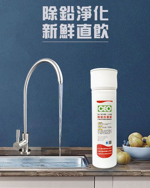 【漾】迅捷單道 除鉛載銀燒結 ｜現濾即飲